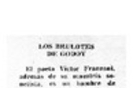 Los brulotes de Godoy