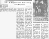 El angurrientismo, Juan Godoy y unos recuerdos