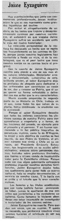 Jaime Eyzaguirre.