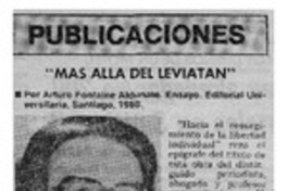 Más allá del Leviatán".