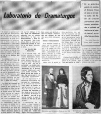 Laboratorio de dramaturgos