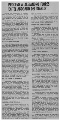 Proceso a Alejandro Flores en "El abogado del diablo"