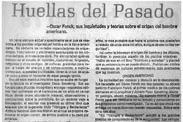 Huellas del pasado