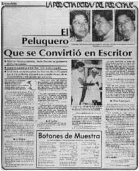 El peluquero que se convirtió en escritor [entrevista]