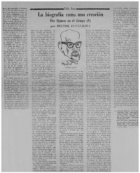 La biografía como una creación