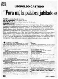 Coplas del vino chileno".