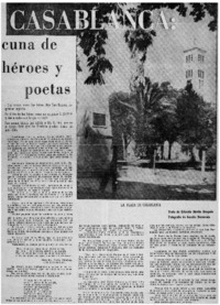 Casablanca, cuna de héroes y poetas