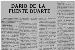 Darío de la Fuente Duarte.