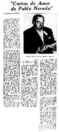 Cartas de amor de Pablo Neruda