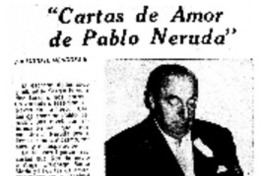 Cartas de amor de Pablo Neruda