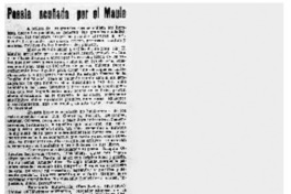 Poesía acuñada por el Maule