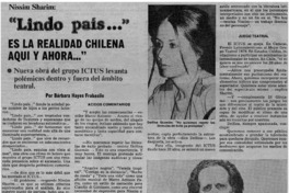 Lindo país," es la realidad chilena aquí y ahora --