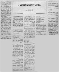 Carmen Gaete Nieto del Rio