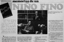 Memorias de un Niño fino