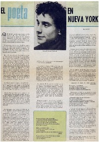 El poeta en Nueva York