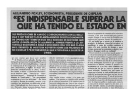 Incorporación de Arturo Fontaine a Instituto de Chile.