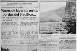 Mares de leyenda en los bordes del pacífico