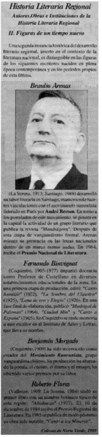 Historia literaria regional.