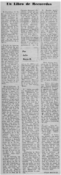 Un Libro de recuerdos