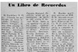 Un Libro de recuerdos