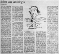 Sobre una antología