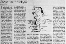 Sobre una antología