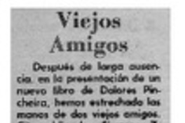 Viejos amigos