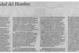 Inseguridad del hombre.