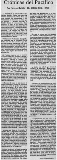 Crónicas del Pacífico