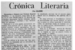 Recuerdos y pájaros