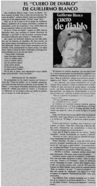 El "Cuero de diablo"