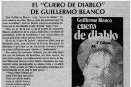 El "Cuero de diablo"
