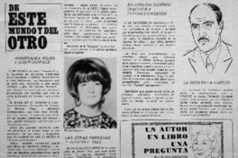 De este mundo y del otro.