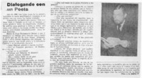 Dialogando con un poeta : [entrevista]