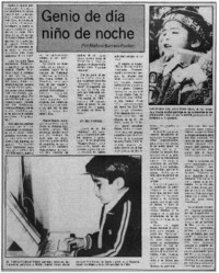 Genio de día niño de noche