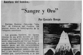 Sangre y oro"