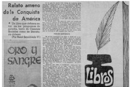 Relato ameno de la conquista de América