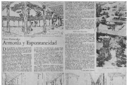 Armonía y espontaneidad