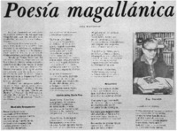Poesía magallánica.