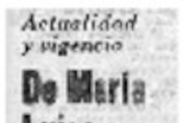 De María Luisa Bombal