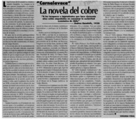 La novela del cobre