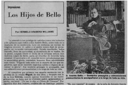 Los hijos de Bello