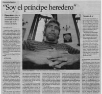 Soy el príncipe heredero"