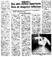 Una Obra chilena impactante llena de imágenes reflexivas