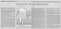 Armando Braun Menéndez