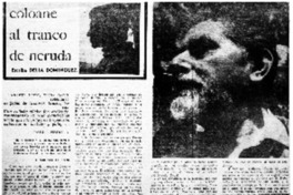 Coloane al tranco de Neruda