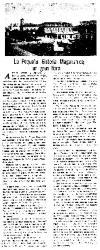 La Pequeña historia magallanica; un gran libro.