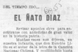 El ñato Díaz.
