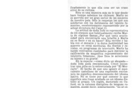 Defiende a Marta Blanco