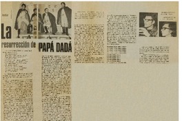 La Resurrección de Papá Dadá.